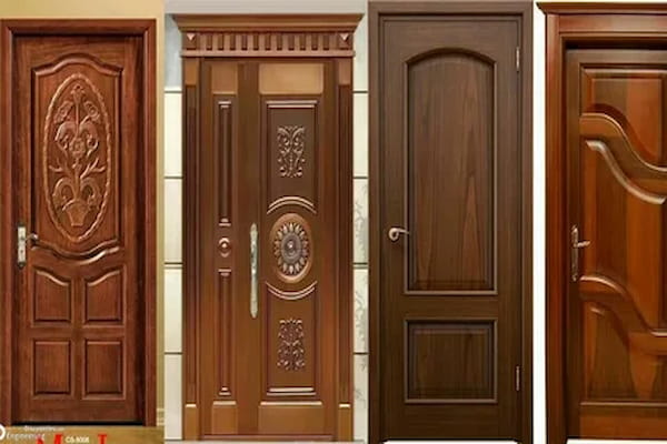 تصویر 5 از خرید درب چوبی گلدار + قیمت فروش استثنایی